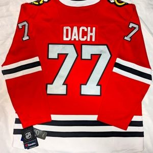 Kirby Dach Chicago Blackhawk Breakaway Jersey Men's size XL.